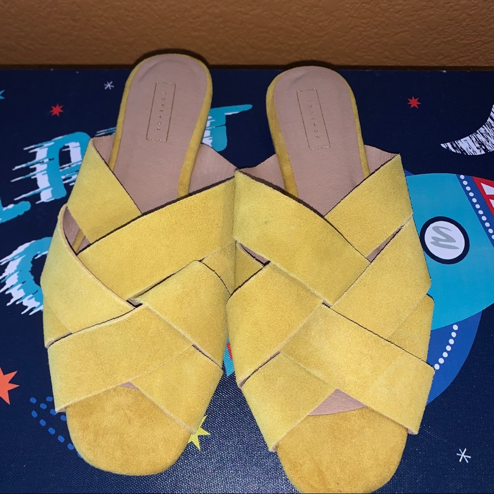 Topshop Cross Slide Sandals